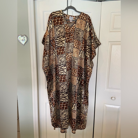 Luxell Intimates Dresses & Skirts - Wild Patchwork Kaftan